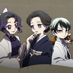 This is a pixiv picture whose title is ゆしたままとめ.