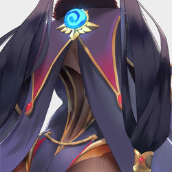 This is a pixiv picture whose title is モナ尻.