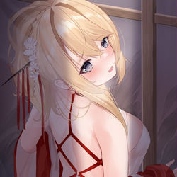 This is a pixiv picture whose title is グロリアス(とらぶるプラム).