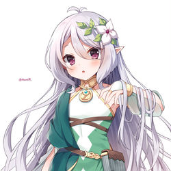 This is a pixiv picture whose title is ロングヘアなコッコロちゃん.