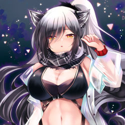 This is a pixiv picture whose title is アークナイツ シュヴァルツ.