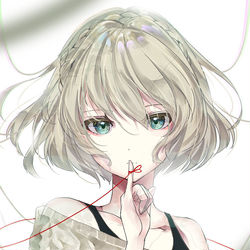 This is a pixiv picture whose title is ニットちゃん.
