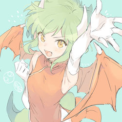 This is a pixiv picture whose title is がぁ～お～.