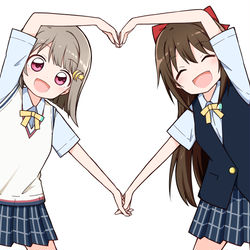 This is a pixiv picture whose title is しずかすハート.