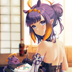 This is a pixiv picture whose title is Ina drawing.
