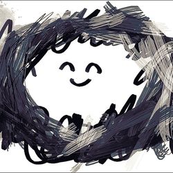 This is a pixiv picture whose title is 【憎悪くん】LINEスタンプ.
