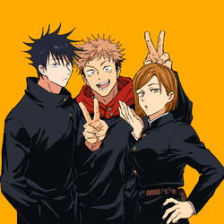 This is a pixiv picture whose title is 呪log①.