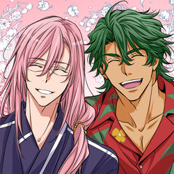 This is a pixiv picture whose title is 【腐】可愛ければ【ジョーチェリ】.