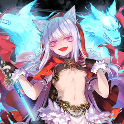 This is a pixiv picture whose title is 666❤️紅刃ちゃん.