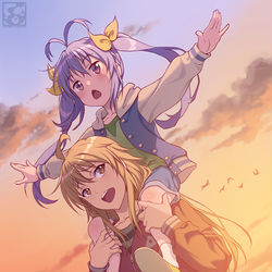 This is a pixiv picture whose title is れんげと駄菓子屋の関係性と距離感が狂おしいほど好き。.