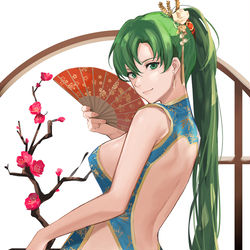 This is a pixiv picture whose title is Qipao Lyn.