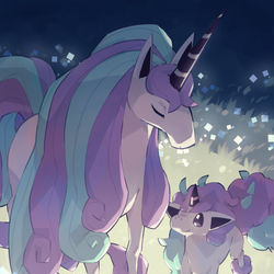 This is a pixiv picture whose title is ギャロポニィ！！.