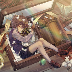 This is a pixiv picture whose title is Gypsophila.