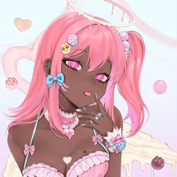 This is a pixiv picture whose title is バレンタインチョコ.