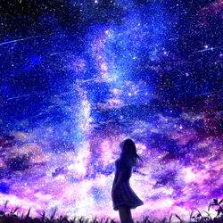 This is a pixiv picture whose title is スターゲイザー.