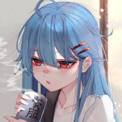 This is a pixiv picture whose title is てんし.