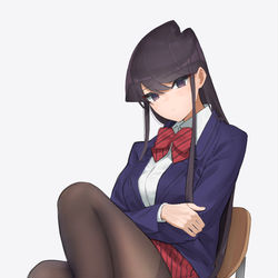 This is a pixiv picture whose title is komi.