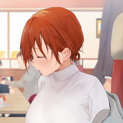 This is a pixiv picture whose title is 暑….