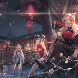 This is a pixiv picture whose title is happy chinse newyear.