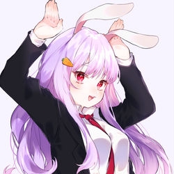 This is a pixiv picture whose title is ぴょこぴょこ.