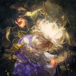 This is a pixiv picture whose title is 灿华.