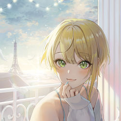 This is a pixiv picture whose title is happy birthday.