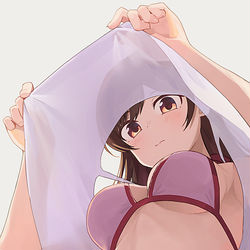 This is a pixiv picture whose title is 水原千鶴.