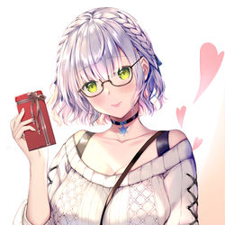 This is a pixiv picture whose title is 団長からチョコを貰いたい.