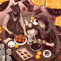 This is a pixiv picture whose title is ブラボらくがきまとめ8.