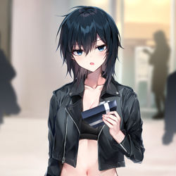 This is a pixiv picture whose title is 「受け取って。ボクの手作りとかじゃないから、期待はしないで。」.