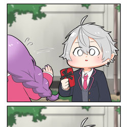 This is a pixiv picture whose title is バレンティン.
