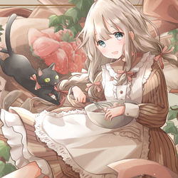 This is a pixiv picture whose title is 今年はチョコレートケーキだよ.