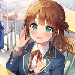 This is a pixiv picture whose title is 「これ、君にだけだよ…？」.