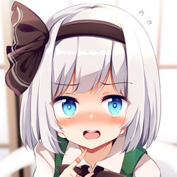 This is a pixiv picture whose title is 「義理ですからね！」.