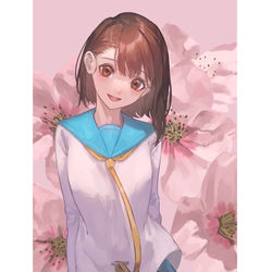 This is a pixiv picture whose title is ニセコイ.