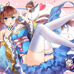 This is a pixiv picture whose title is 名将伝 イラスト.