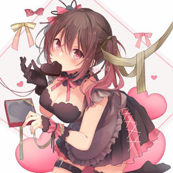 This is a pixiv picture whose title is ❤.