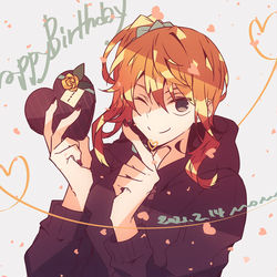 This is a pixiv picture whose title is 💛HBD💛.