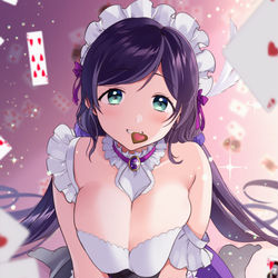 This is a pixiv picture whose title is 🌙「ウチのキモチ、受け取ってくれる？」.