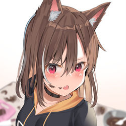 This is a pixiv picture whose title is うちの獣耳バレンタイン.