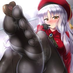 This is a pixiv picture whose title is ゴッドバレンタイツチョコをくれるカレンさん(ˇωˇ).