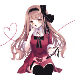 This is a pixiv picture whose title is 🎀オリジナル🎀.