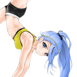 This is a pixiv picture whose title is 柔軟.