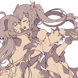 This is a pixiv picture whose title is ハッピーバレンタインデー.