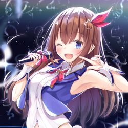 This is a pixiv picture whose title is Sora Smile.