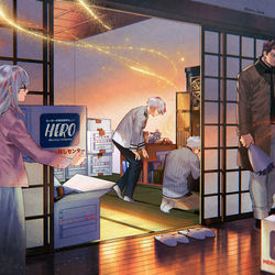 This is a pixiv picture whose title is 轟家ログと轟家アンソロWeb再録.