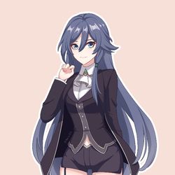 This is a pixiv picture whose title is 符华生日快乐.