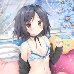 This is a pixiv picture whose title is 一緒に温まりませんか？.