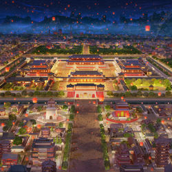 This is a pixiv picture whose title is Yunjing city.