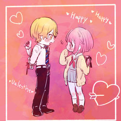 This is a pixiv picture whose title is 【プロセカ】司えむちゃんまとめ.
